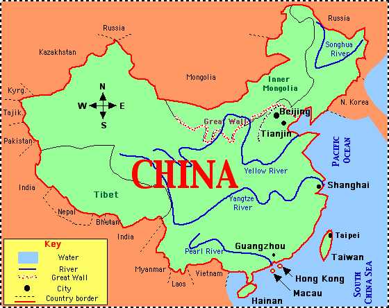 rivers of china